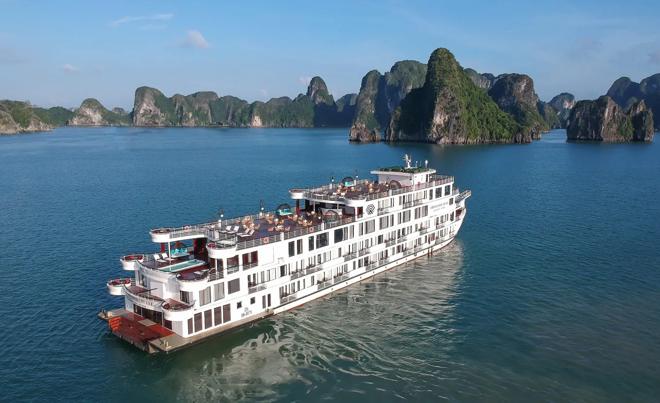Croisière Ambassador - Baie d'Halong 3 Jours 2 Nuits