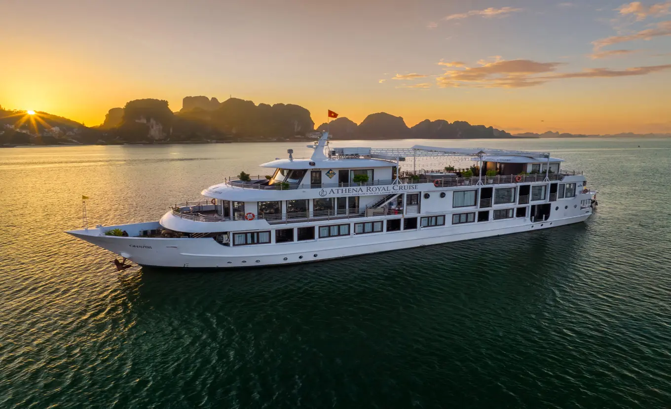 Athena Royal Kreuzfahrt - Halong Bucht 2 Tage 1 Nacht