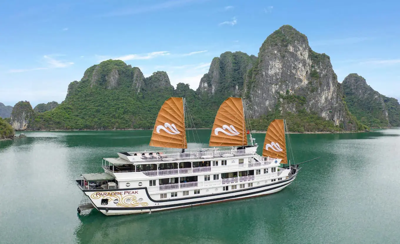 Jonque Paradise Peak - Baie D'halong 3 Jours 2 Nuits
